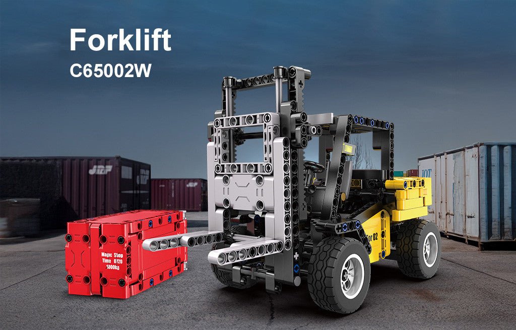 Forklift Truck - 388 pcs - Loaded Dice