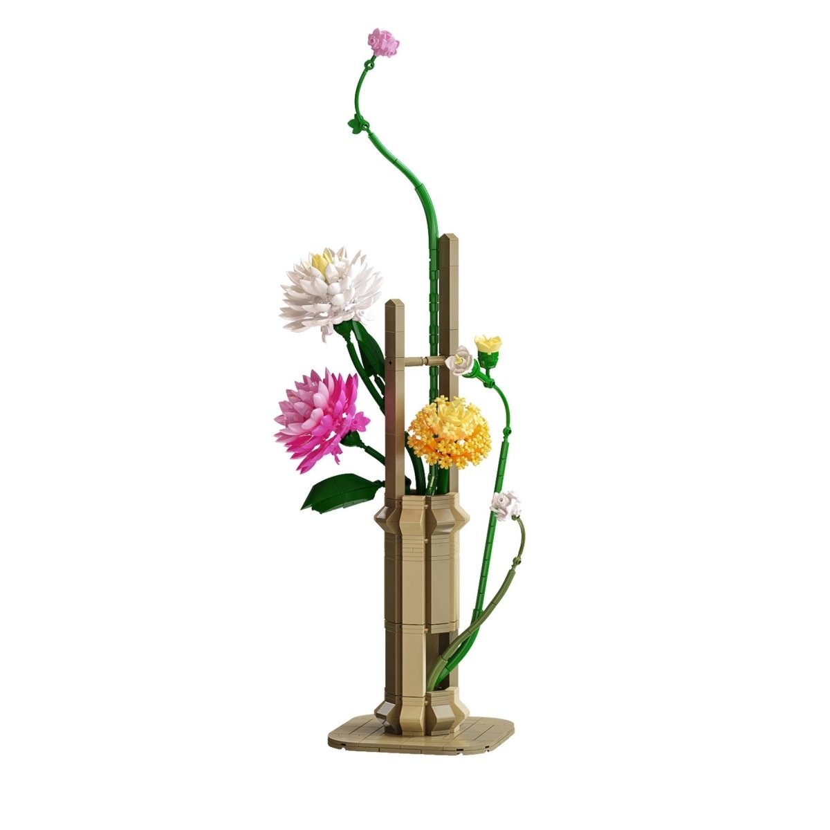Oriental Floral Art: Spring - 613 pcs - Loaded Dice