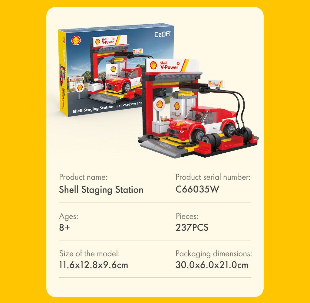 CaDA Shell Pit Stop Staging Station - 237 pcs – image 2