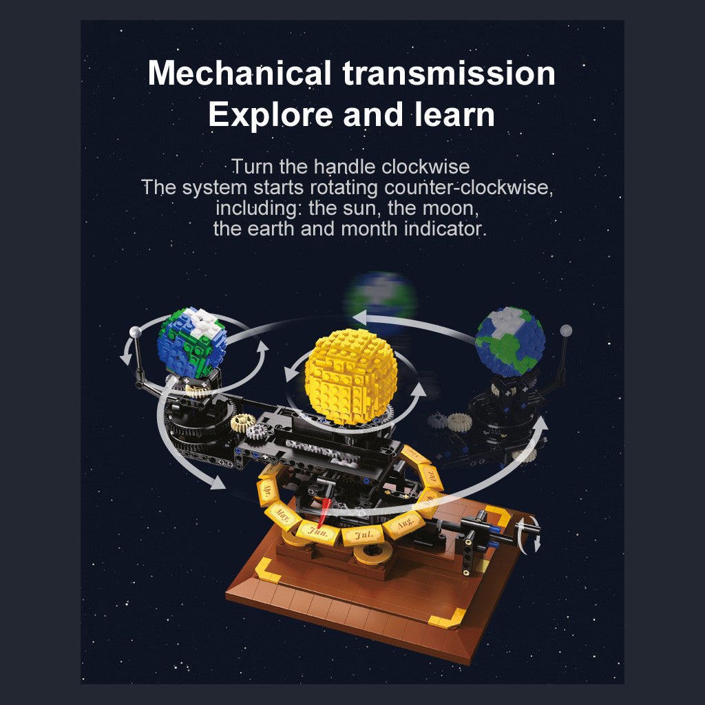 The Solar System - 865 pcs - Loaded Dice