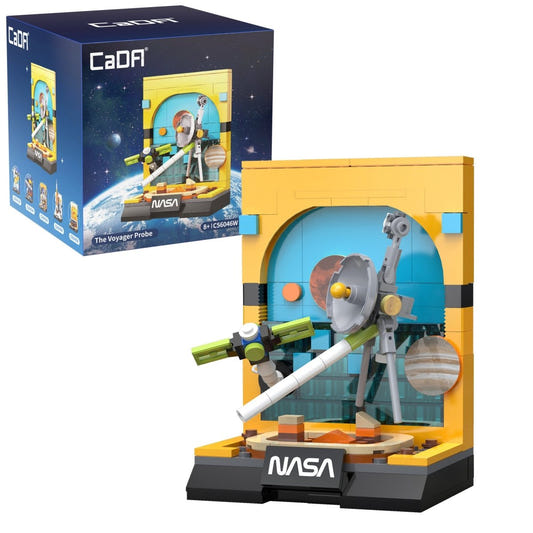 CaDA The Voyager Probe brick construction model kit