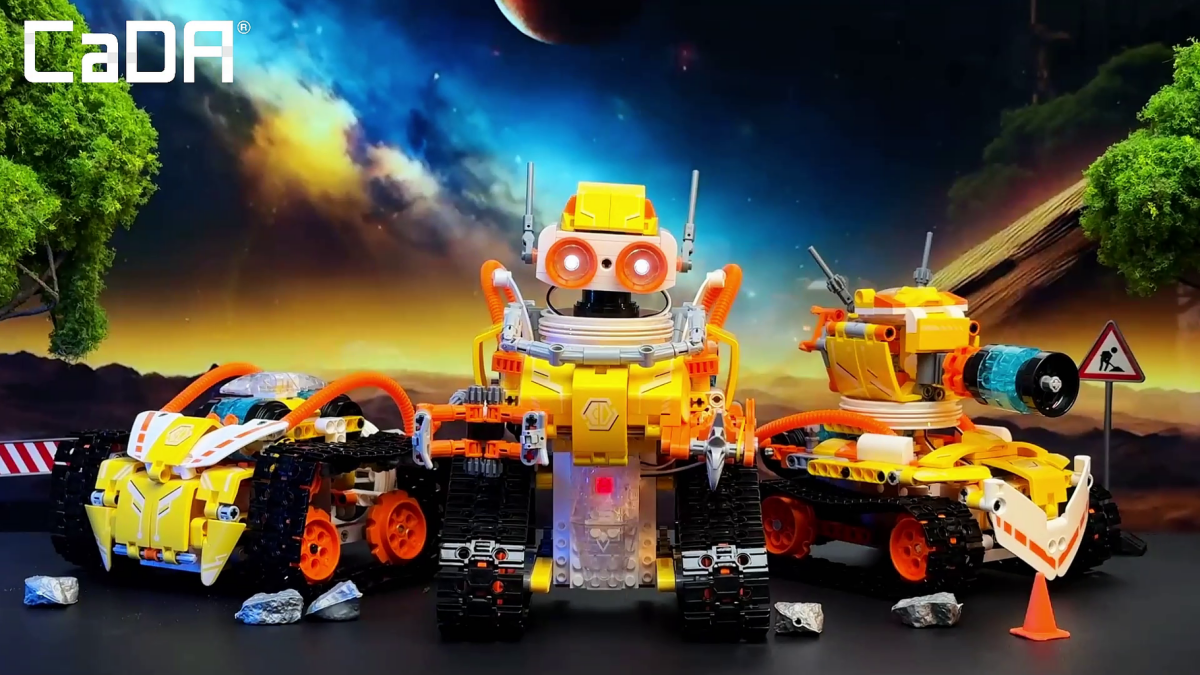 W·BOT Code Robot 3-In-1 - 455 pcs - Loaded Dice