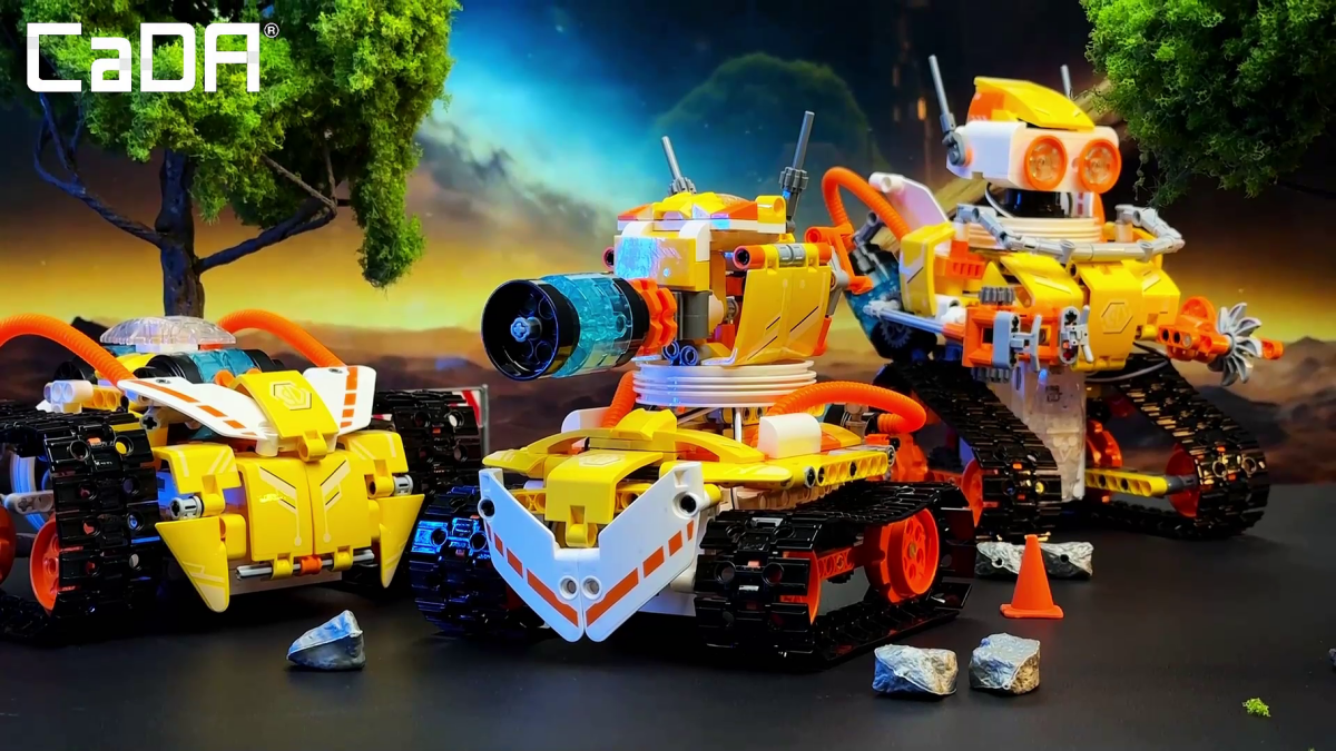 W·BOT Code Robot 3-In-1 - 455 pcs - Loaded Dice