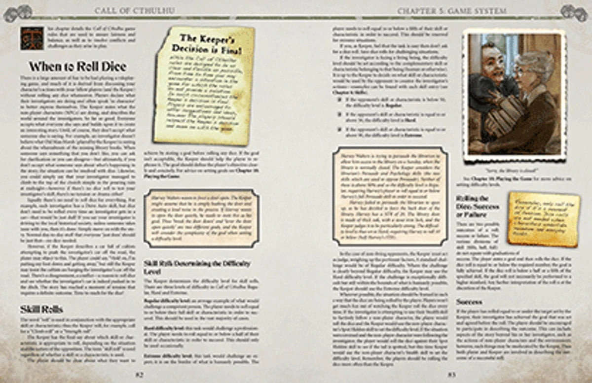 Call of Cthulhu - 7e Keeper Rulebook Hardcover - Loaded Dice