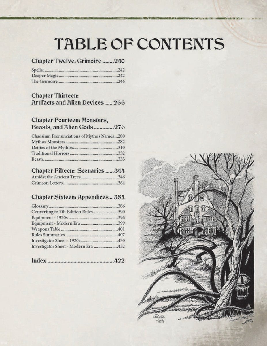 Call of Cthulhu - 7e Keeper Rulebook Hardcover - Loaded Dice