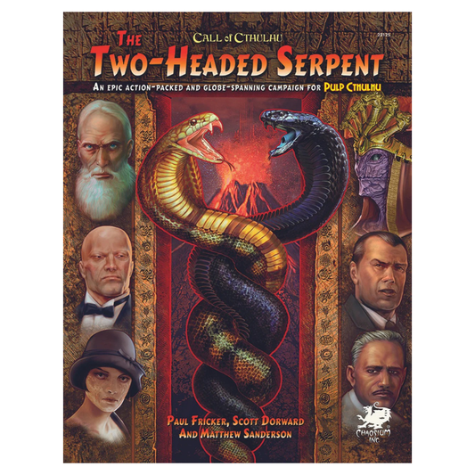 Call of Cthulhu - 7e The Two-Headed Serpent Campaign (Hardcover) - Loaded Dice