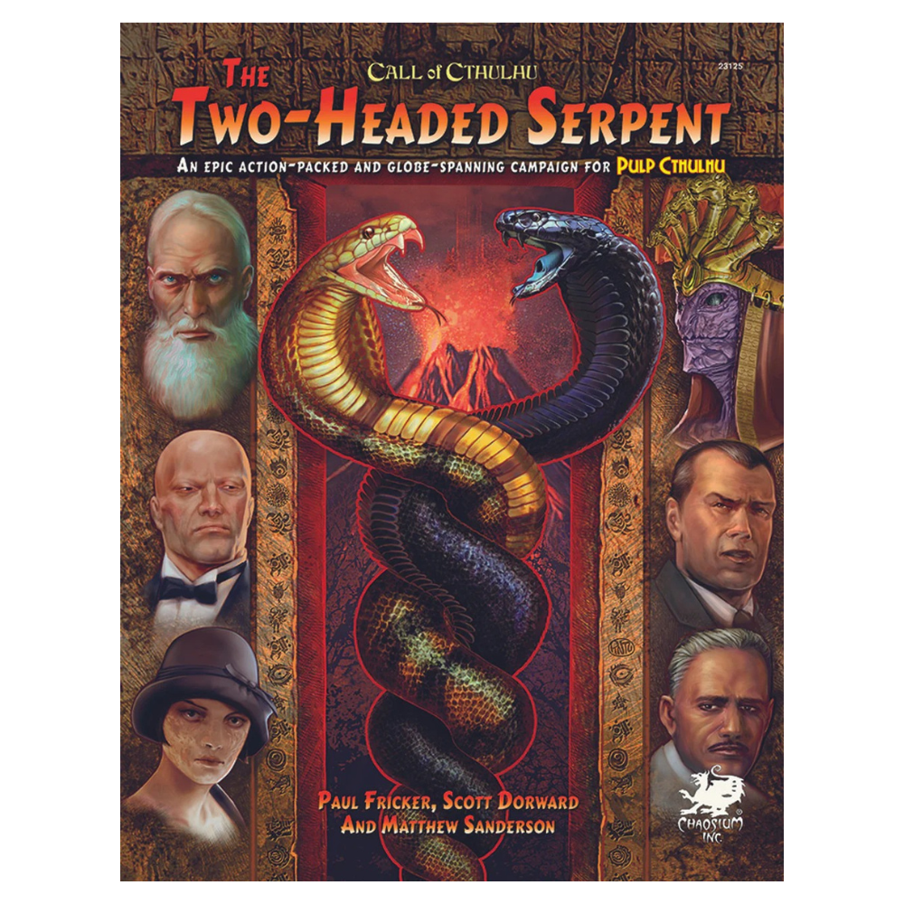 Call of Cthulhu - 7e The Two-Headed Serpent Campaign (Hardcover) - Loaded Dice
