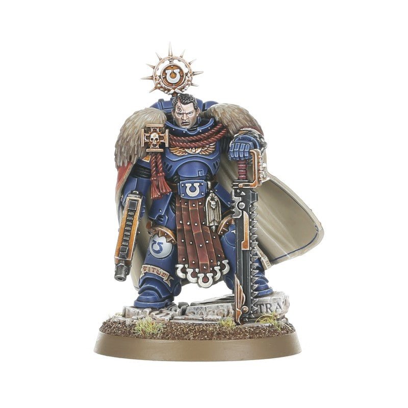 Captain Titus & The Wardens of Ultramar painted miniature - Loaded Dice