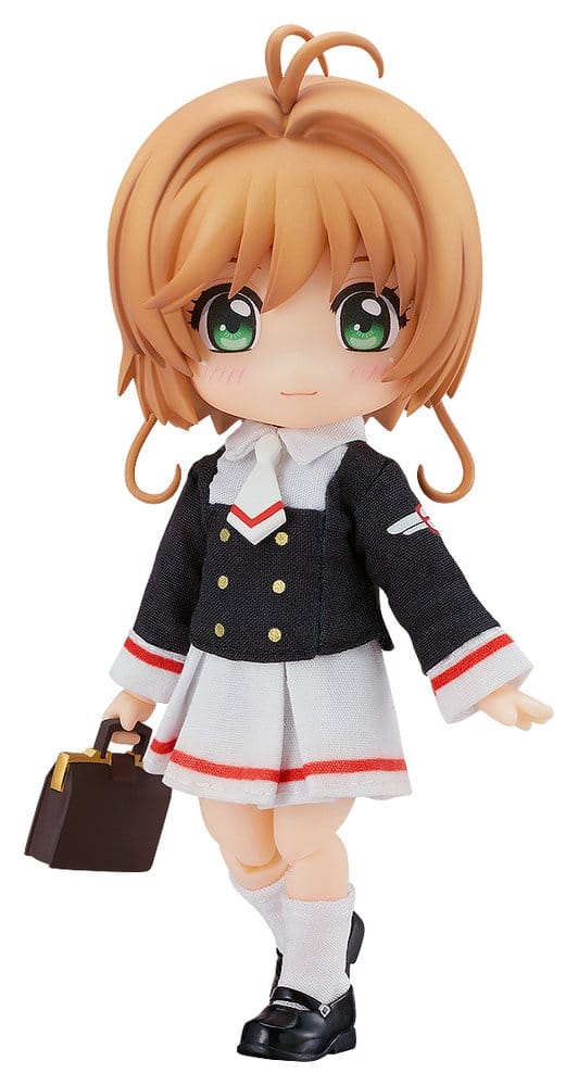 Sakura Kinomoto Nendoroid Doll by Good Smile Company in Tomoeda Junior High uniform with bag