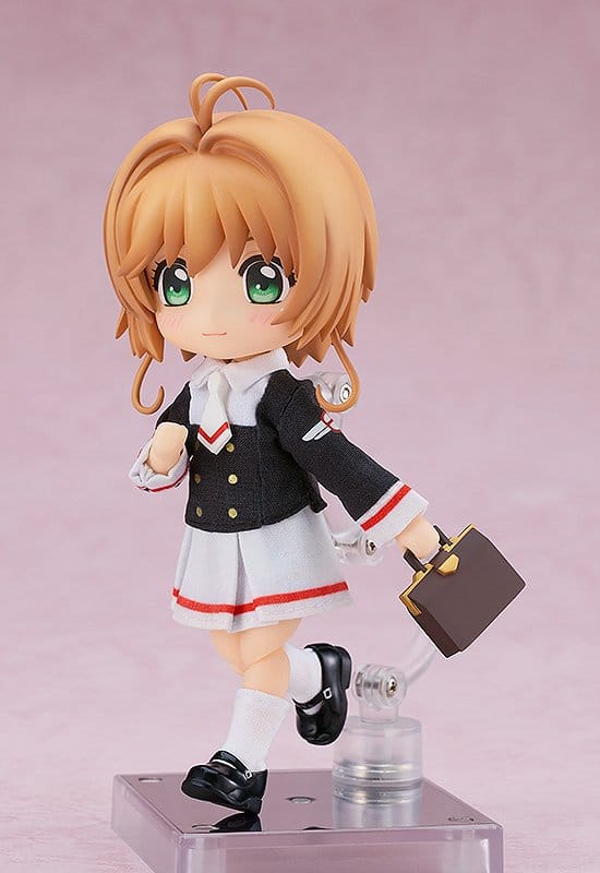 Nendoroid Doll Sakura Kinomoto walking pose on stand, school bag in hand