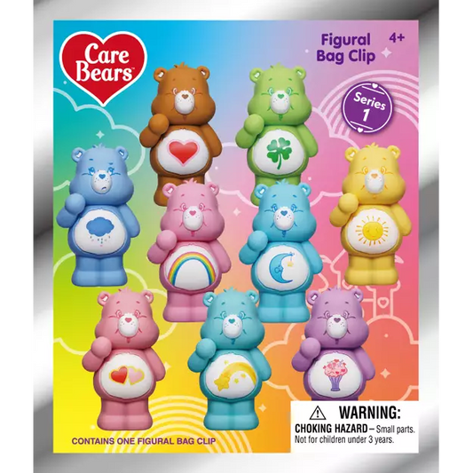 Care Bears Series 1 blind bag 3D foam bag clip collectible