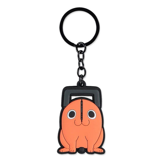 Chainsaw Man - Pochita Rubber Keychain - Loaded Dice