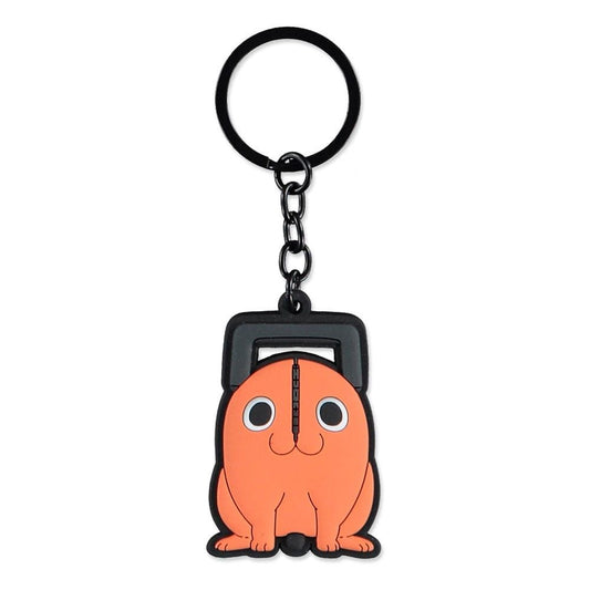 Chainsaw Man - Pochita Rubber Keychain - Loaded Dice