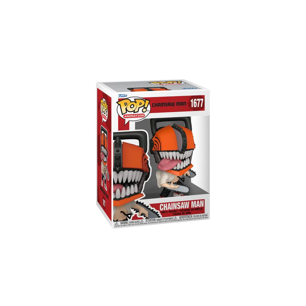 Chainsaw Man POP! Animation Vinyl Figures Chainsaw Man (BD) 9 cm – Sealed Case of 6 (with Chase chance)