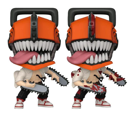 Chainsaw Man POP! Animation Vinyl Figures Chainsaw Man (BD) 9 cm – Sealed Case of 6 (with Chase chance)
