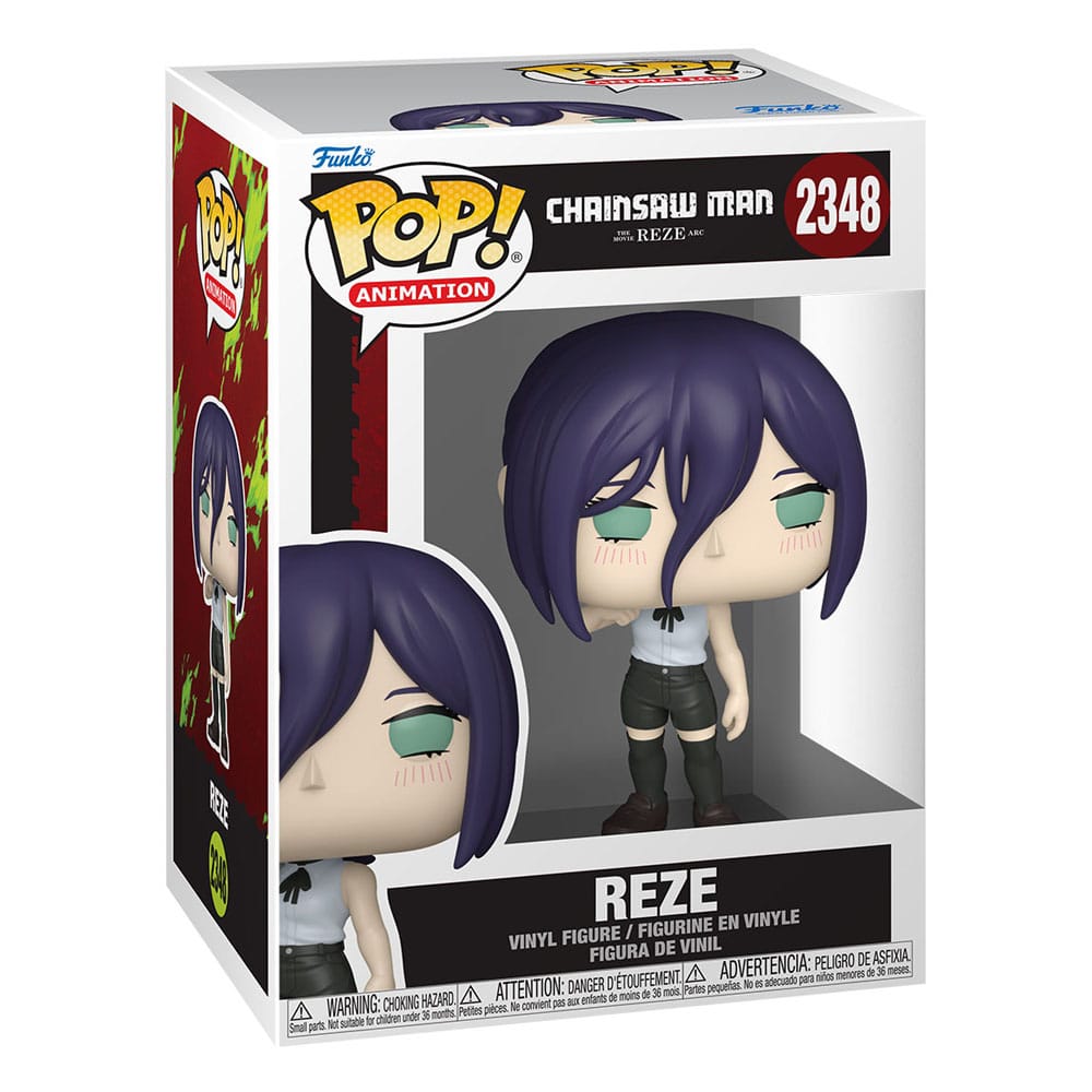 Chainsaw Man POP! Animation Vinyl Figures Reze 9 cm – Sealed Case of 6 (with Chase chance)