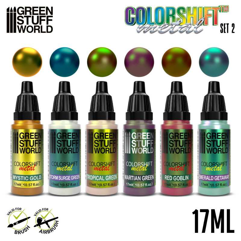 Green Stuff World Chameleon Acrylic Paint Set 2 - Loaded Dice