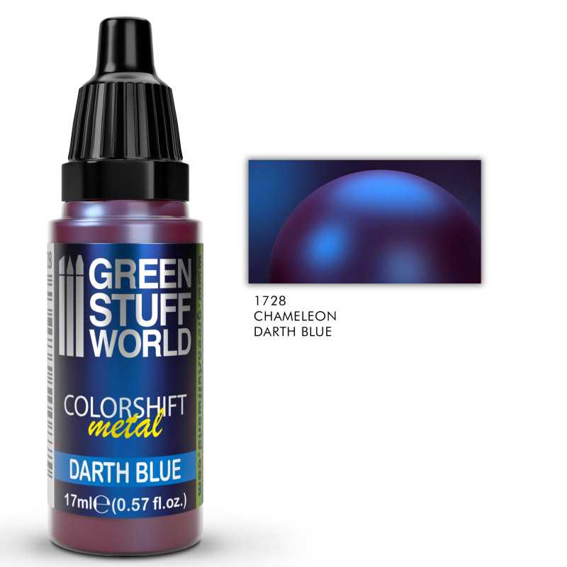 Green Stuff World - Chameleon Paint DARTH BLUE - Loaded Dice