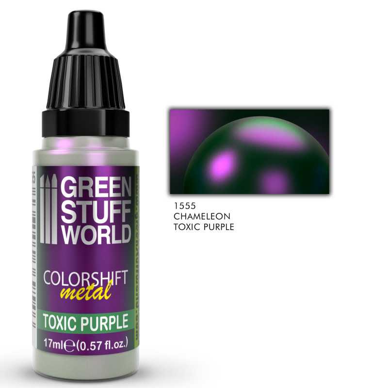 Green Stuff World - Chameleon Paint TOXIC PURPLE - Loaded Dice