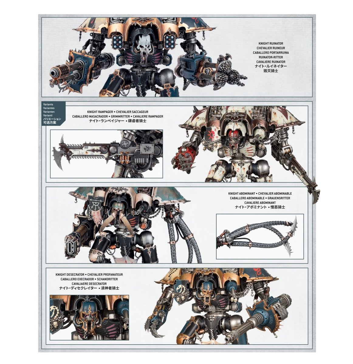 Chaos Knights: Chaos Knight Ruinator - Loaded Dice