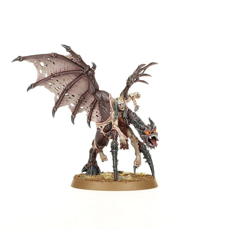 Winged cultist from the Accursed Cultists set, painted, alternate listing shot
