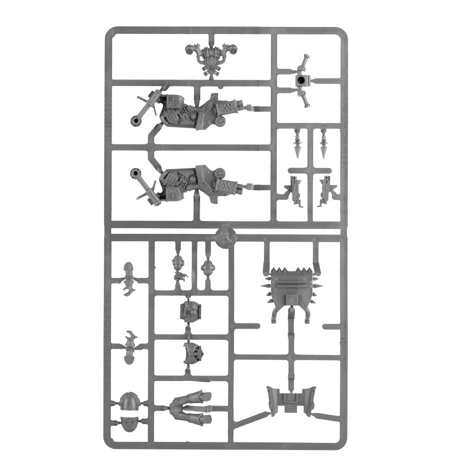 Chaos Space Marines: Chaos Bikers - Loaded Dice