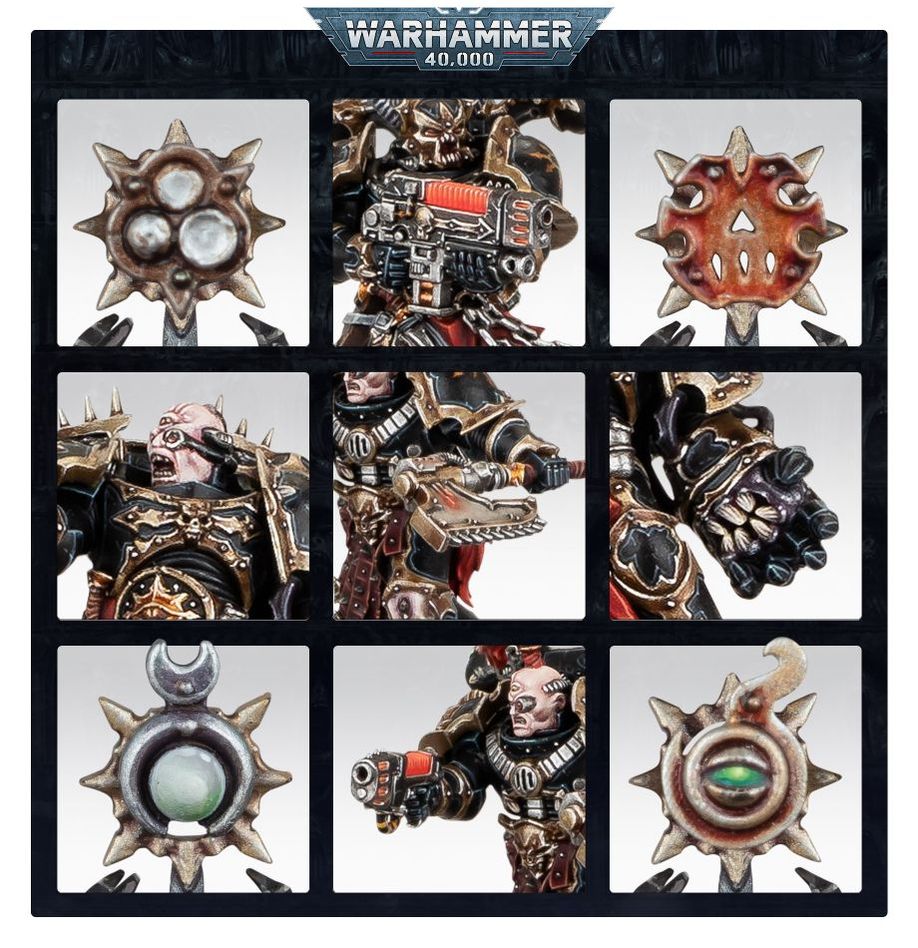 Chaos Space Marines: Chosen - Loaded Dice