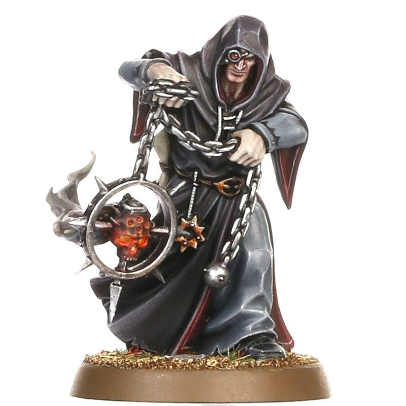 Chaos Space Marines: Dark Apostle painted miniature - Loaded Dice