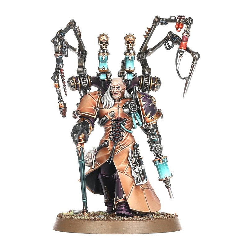 Chaos Space Marines: Fabius Bile painted miniature - Loaded Dice