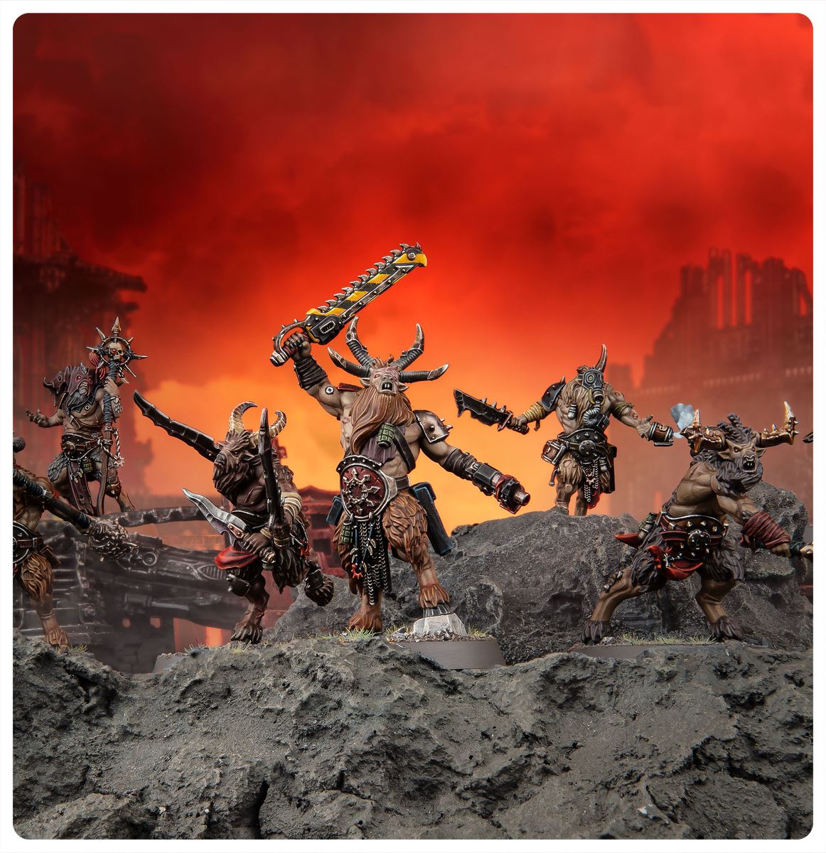 Chaos Space Marines: Fellgor Beastmen - Loaded Dice