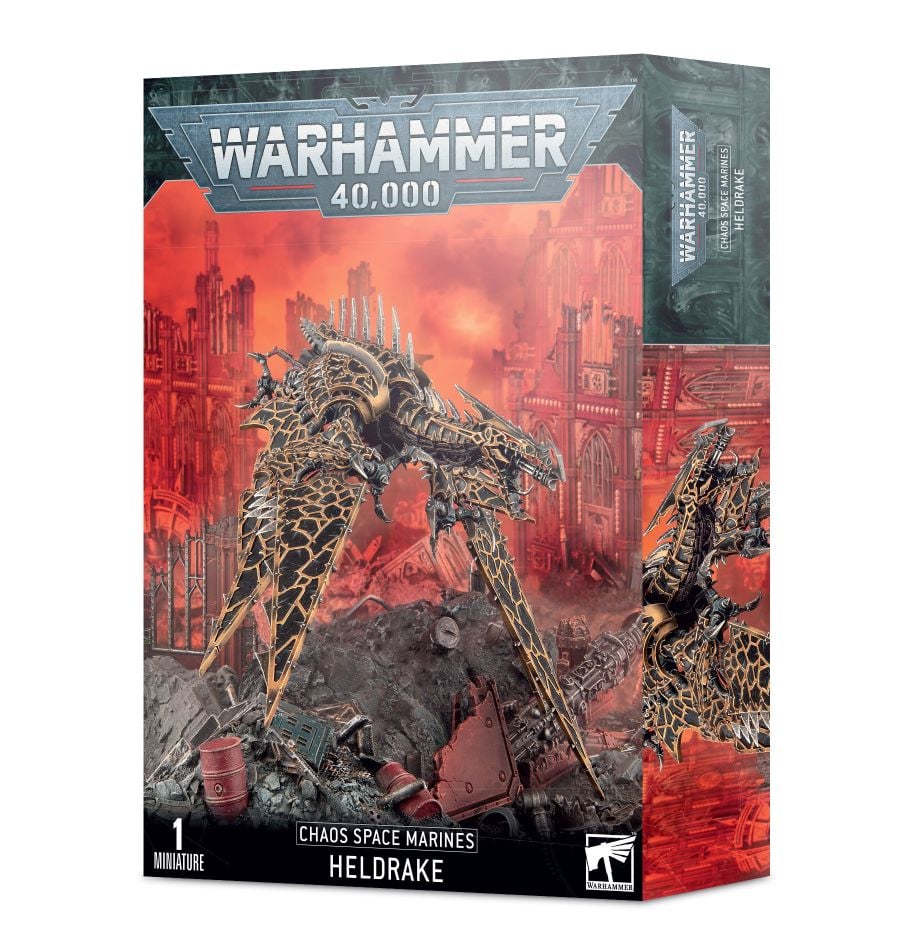 Games Workshop Chaos Space Marines Heldrake box front