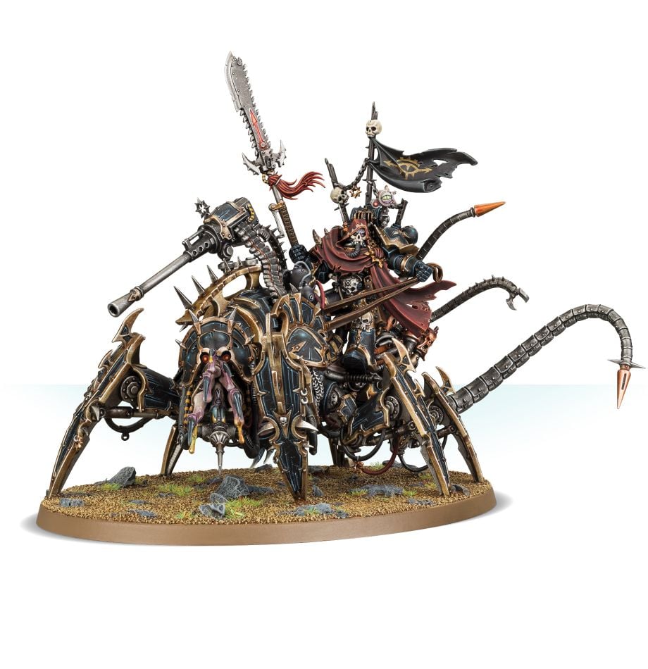Chaos Space Marines: Lord Discordant on Helstalker - Loaded Dice