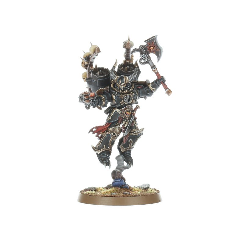 Chaos Space Marines: Lord With Jump Pack painted miniature - Loaded Dice