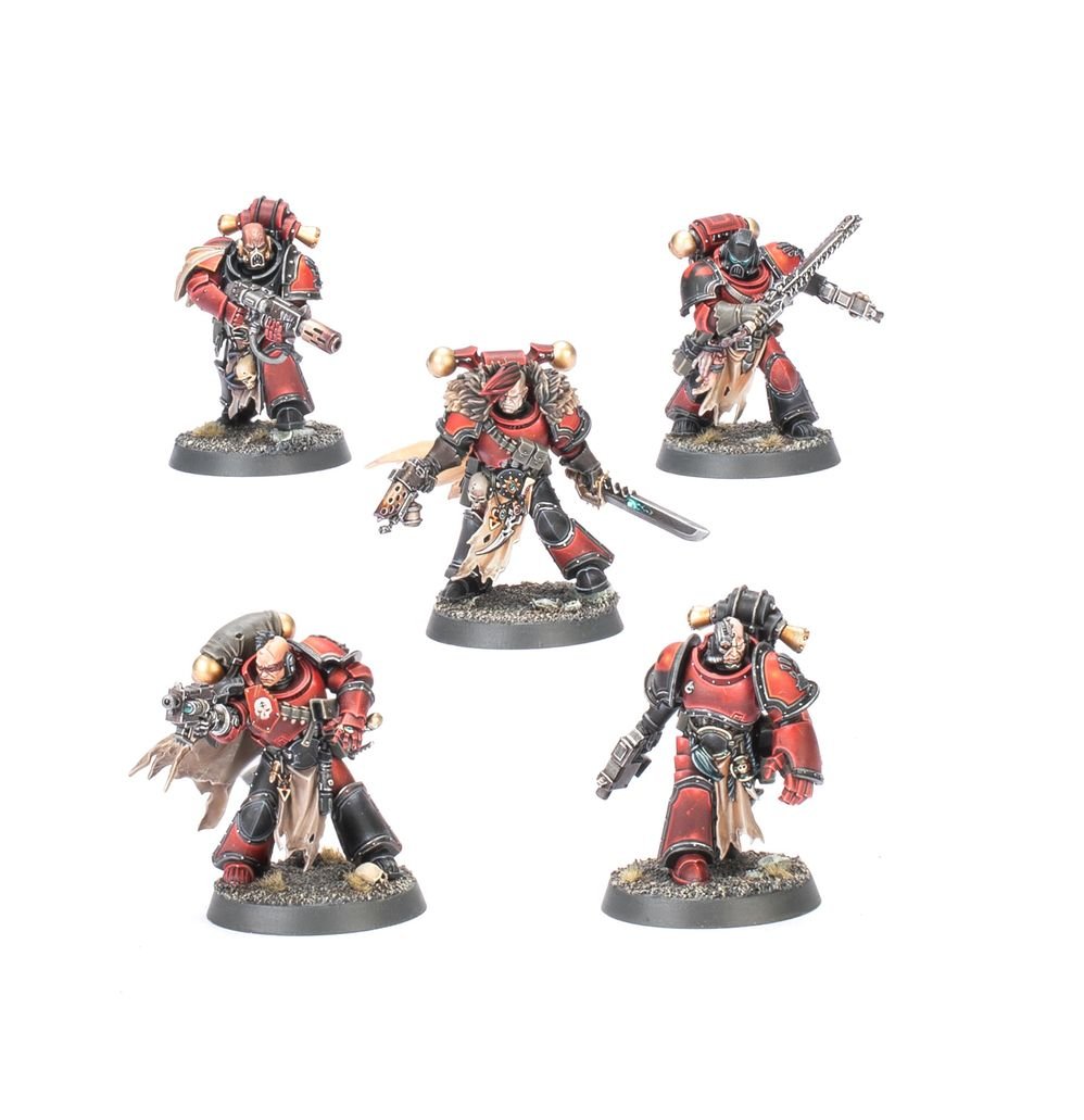 Chaos Space Marines: Red Corsairs Raiders - Loaded Dice