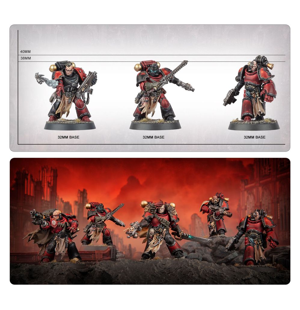 Chaos Space Marines: Red Corsairs Raiders - Loaded Dice