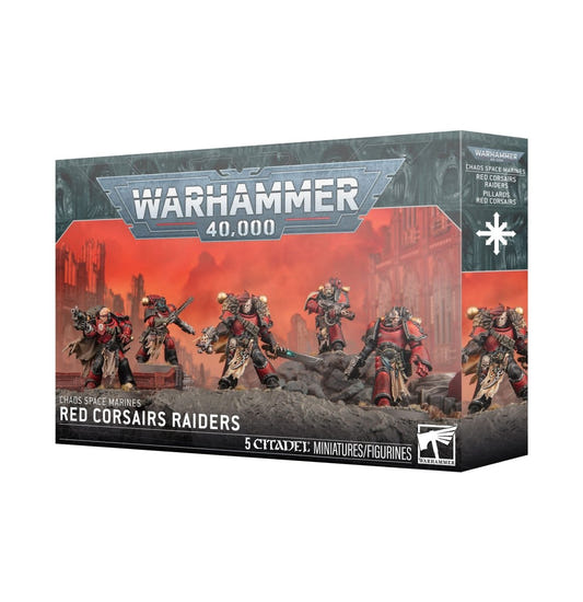 Chaos Space Marines: Red Corsairs Raiders - Loaded Dice