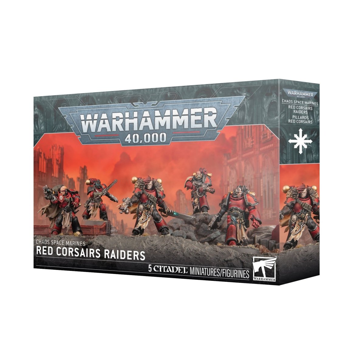 Chaos Space Marines: Red Corsairs Raiders - Loaded Dice