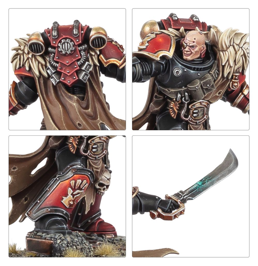 Chaos Space Marines: Red Corsairs Reave-Captain - Loaded Dice