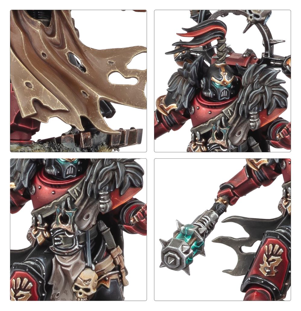 Chaos Space Marines: Red Corsairs Reave-Captain - Loaded Dice