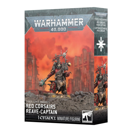 Chaos Space Marines: Red Corsairs Reave-Captain - Loaded Dice