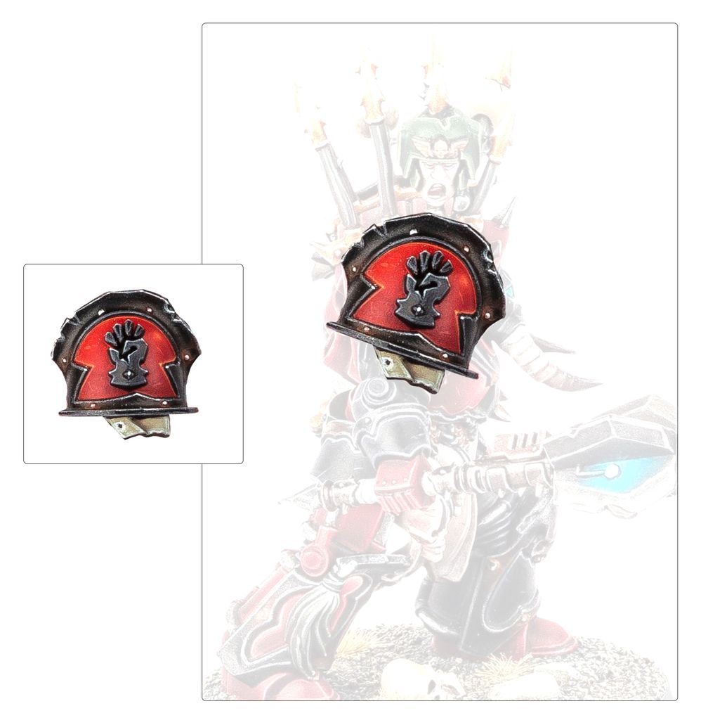 Chaos Space Marines: Red Corsairs Upgrades & Transfers - Loaded Dice