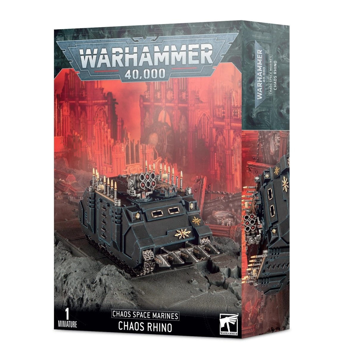 Games Workshop Chaos Space Marines Chaos Rhino box, Warhammer 40,000 transport kit