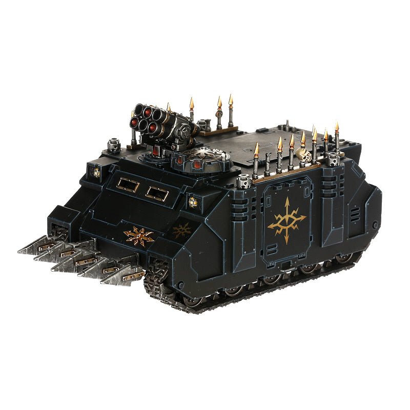 Chaos Space Marines: Rhino painted miniature - Loaded Dice