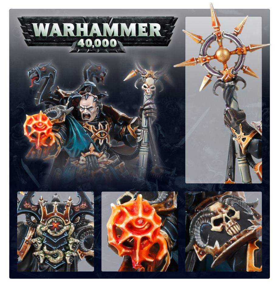 Chaos Space Marines: Sorcerer - Loaded Dice