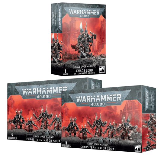 Chaos Spaces Marines: Terminator Annihilation Bundle - Loaded Dice
