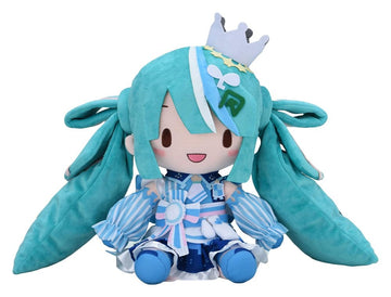 Character Vocal Series 01: Hatsune Miku Fuwa Petit Plush Figure Hatsune Miku LAWSON 50th Anniversary Special LIVE L 30 cm