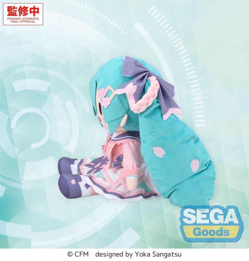 Character Vocal Series 01: Hatsune Miku Fuwa Petit Plush Figure Hatsune Miku New Semester Plush LL 40 cm