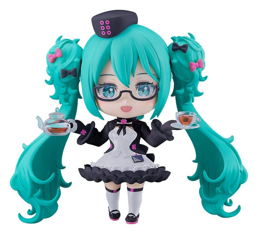 Character Vocal Series 01: Hatsune Miku Nendoroid Action Figure Hatsune Miku: Glasses x Café Ver. 10 cm