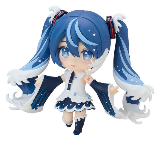 Good Smile Company Nendoroid Hatsune Miku Katsushika Hokusai Collaboration Ver. with wave-styled twintails