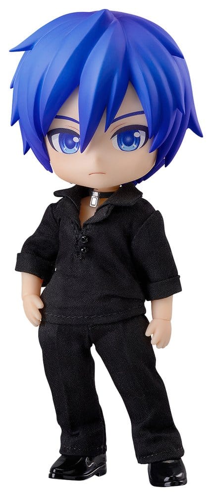 KAITO Guilty Ver. Nendoroid Doll by Good Smile Company in black shirt and trousers